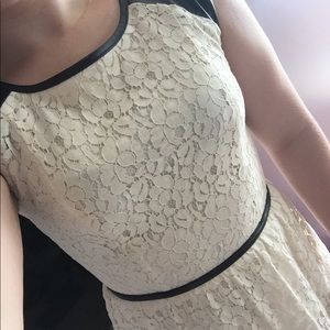 Small lace dress.